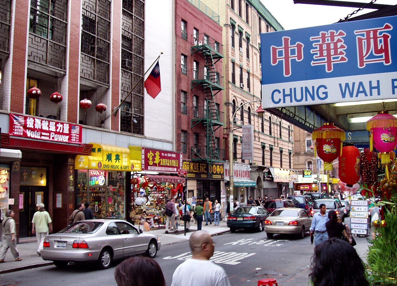 Chinatown street sign